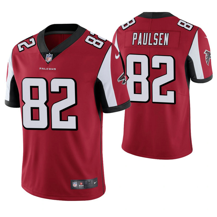 Atlanta Falcons #82 Logan Paulsen Red Vapor Untouchable Limited Player Jersey Atlanta Falcons #82 Logan Paulsen Red Vapor Untouchable Limited Player Jersey