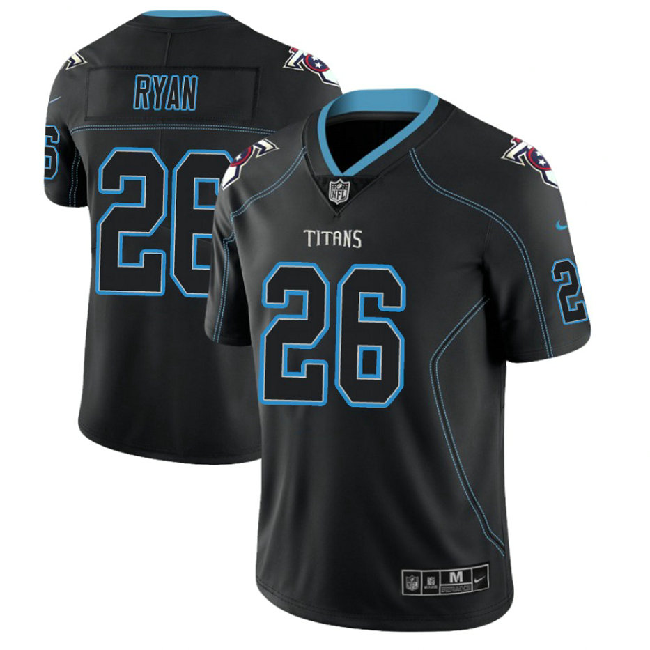 Tennessee Titans #26 Logan Ryan 2018 Lights Out Color Rush Limited Black Jersey Tennessee Titans #26 Logan Ryan 2018 Lights Out Color Rush Limited Black Jersey