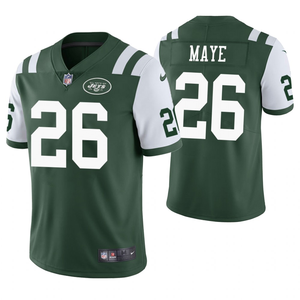 New York Jets #26 Marcus Maye Green Vapor Untouchable Limited Jersey