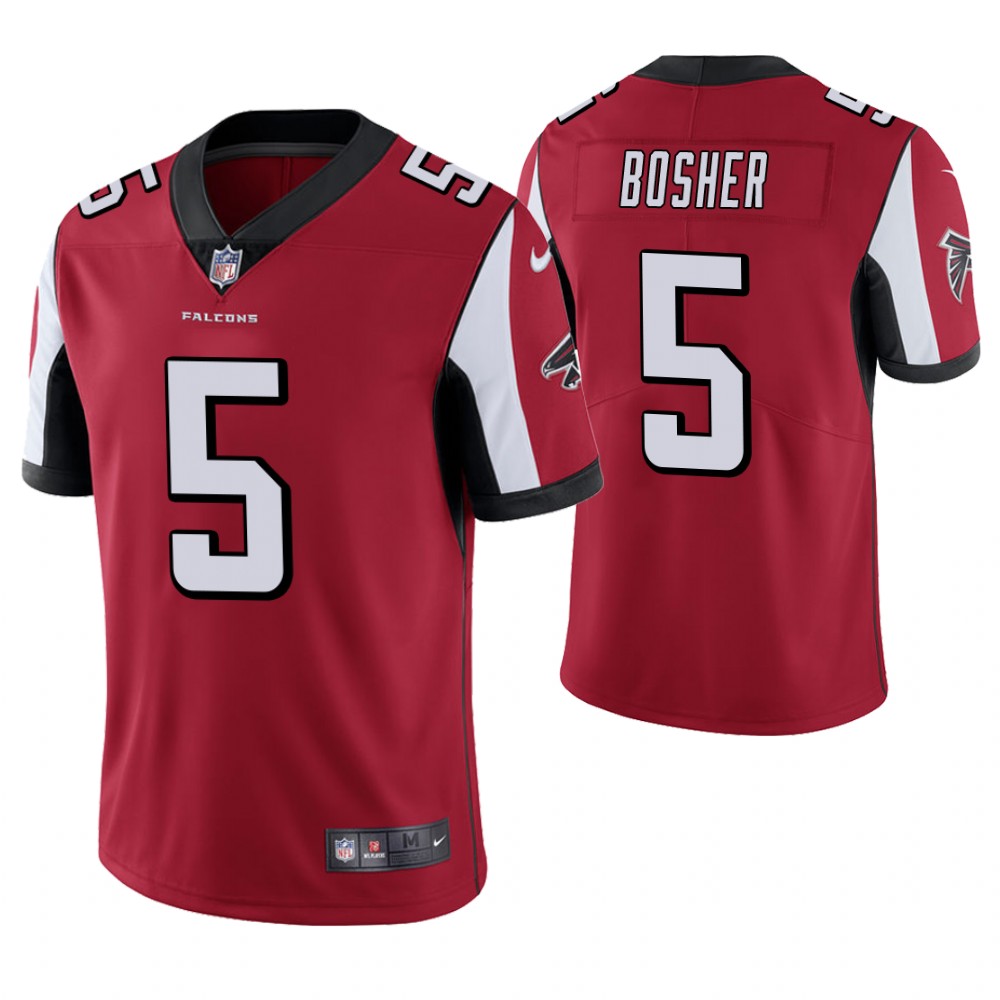 Atlanta Falcons #5 Matt Bosher Red Vapor Untouchable Limited Player Jersey