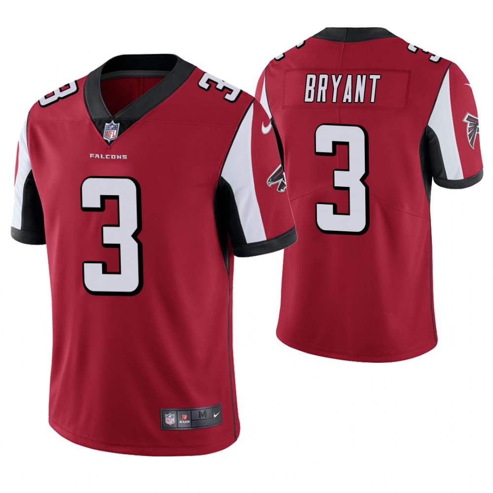 Atlanta Falcons #3 Matt Bryant Red Vapor Untouchable Limited Player Jersey