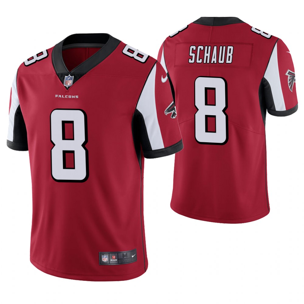 Atlanta Falcons #8 Matt Schaub Red Vapor Untouchable Limited Player Jersey