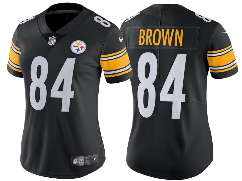 2017 Pittsburgh Steelers #84 Antonio Brown Black Vapor Untouchable Limited Jersey 2017 Pittsburgh Steelers #84 Antonio Brown Black Vapor Untouchable Limited Jersey