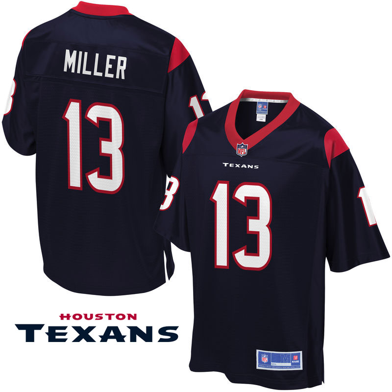 Houston Texans #13 Braxton Miller Navy Pro Line Jersey Houston Texans #13 Braxton Miller Navy Pro Line Jersey