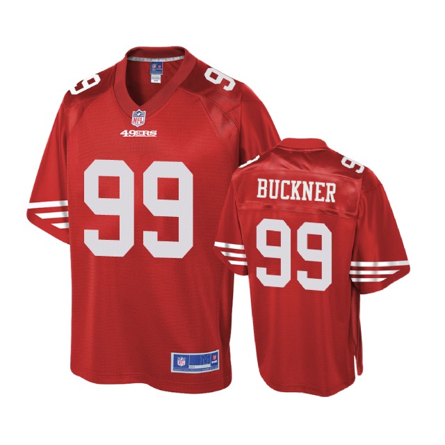 San Francisco 49ers #99 DeForest Buckner Scarlet Pro Line Player Jersey