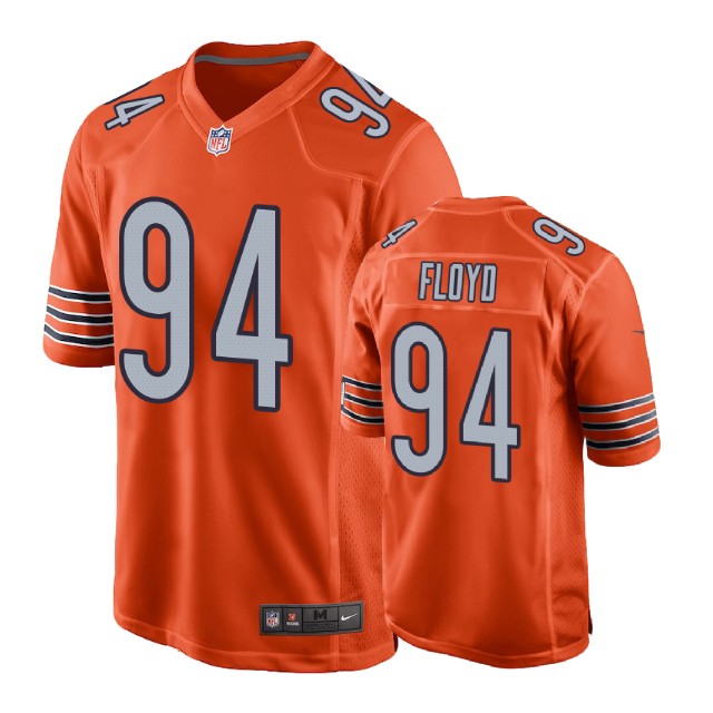 Chicago Bears #94 Leonard Floyd Orange Alternate Game Jersey Chicago Bears #94 Leonard Floyd Orange Alternate Game Jersey