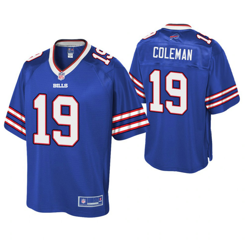 Buffalo Bills #19 Corey Coleman Royal Pro Line Player Jersey Buffalo Bills #19 Corey Coleman Royal Pro Line Player Jersey