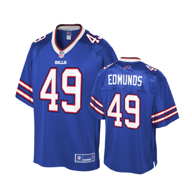 Buffalo Bills #49 Tremaine Edmunds Royal Player Jersey