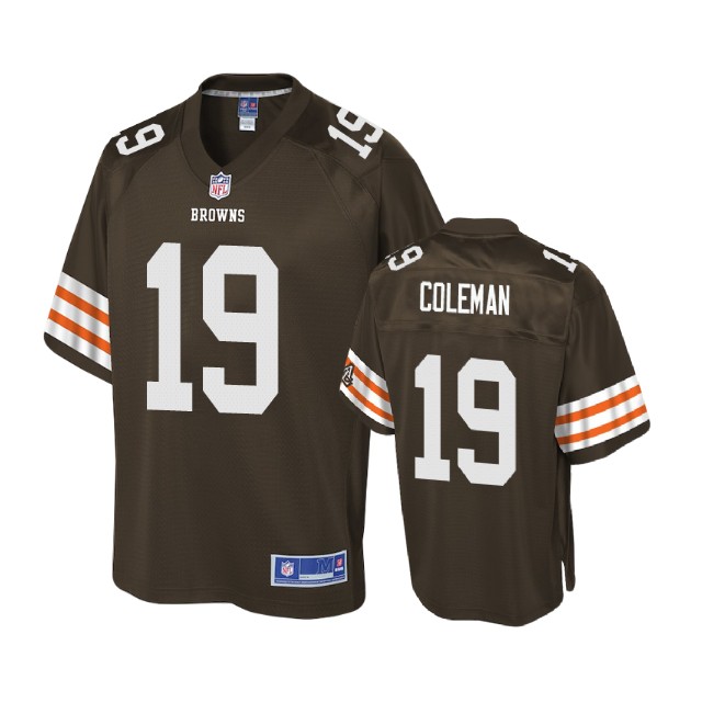 Cleveland Browns #19 Corey Coleman Brown Player Historic Logo Jersey Cleveland Browns #19 Corey Coleman Brown Player Historic Logo Jersey