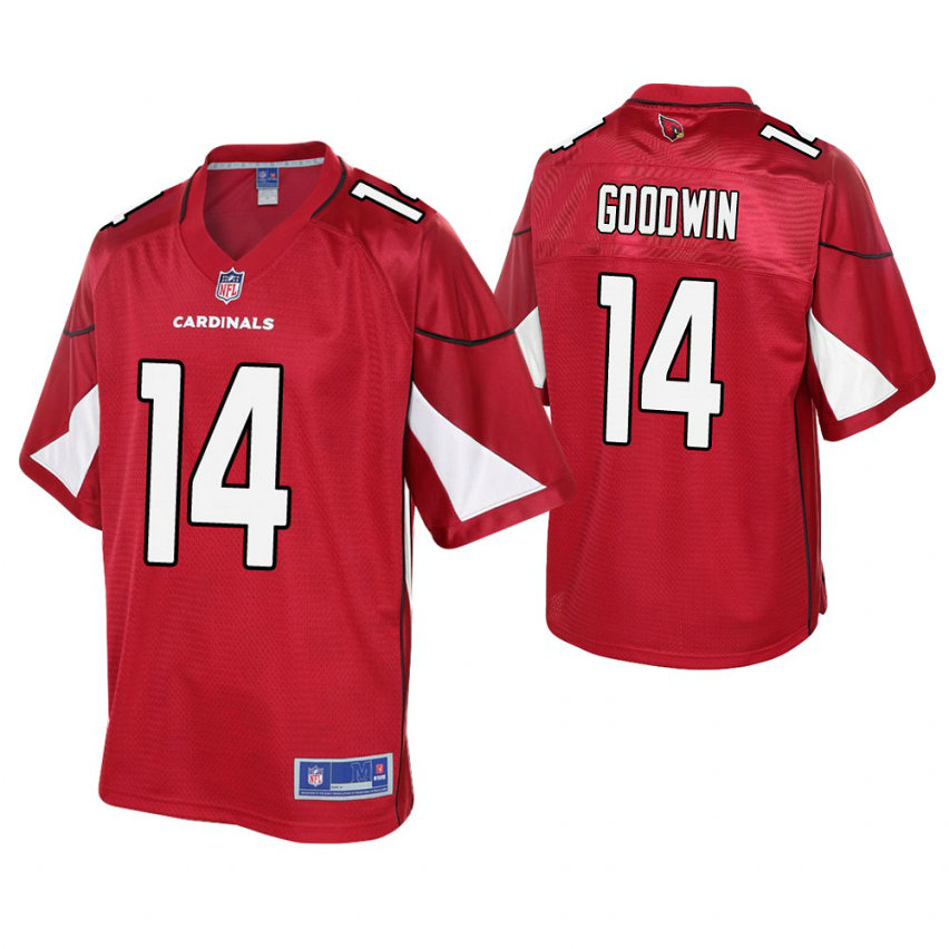 Arizona Cardinals #14 C.J. Goodwin Cardinal Pro Line Player Jersey Arizona Cardinals #14 C.J. Goodwin Cardinal Pro Line Player Jersey