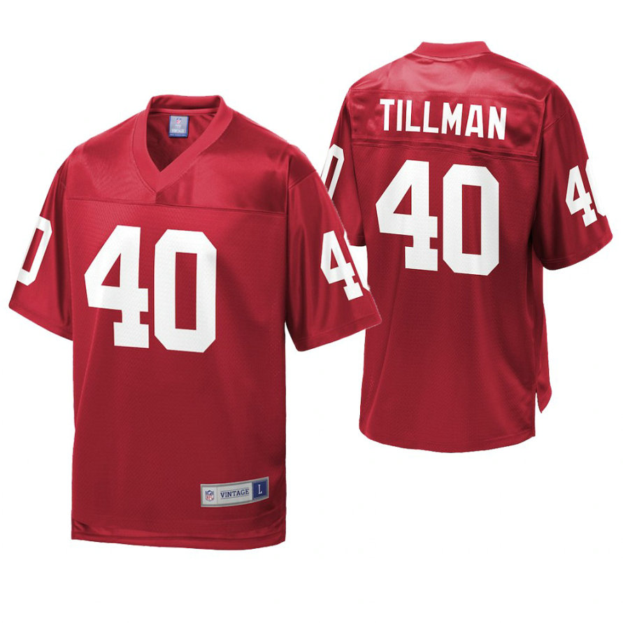 Arizona Cardinals #40 Patrick Tillman Cardinal Pro Line Retired Player Jersey Arizona Cardinals #40 Patrick Tillman Cardinal Pro Line Retired Player Jersey