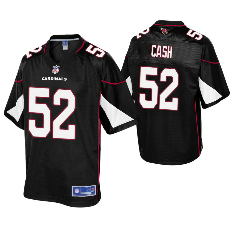 Arizona Cardinals #52 Jeremy Cash Black Pro Line Alternate Jersey