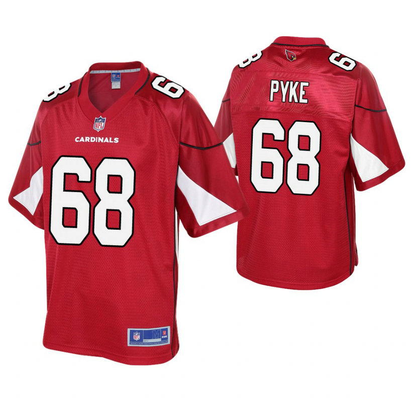 Arizona Cardinals #68 Greg Pyke Cardinal Pro Line Player Jersey Arizona Cardinals #68 Greg Pyke Cardinal Pro Line Player Jersey