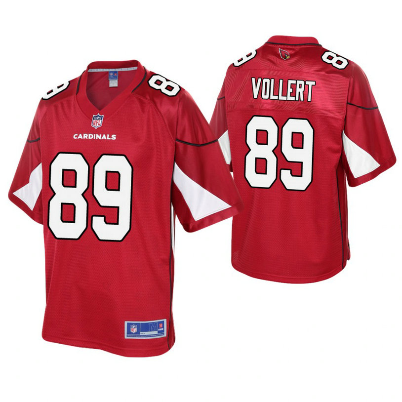 Arizona Cardinals #89 Andrew Vollert Cardinal Pro Line Player Jersey