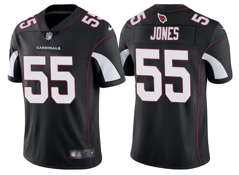 Arizona Cardinals #55 Chandler Jones Black Vapor Untouchable Limited Player Jersey