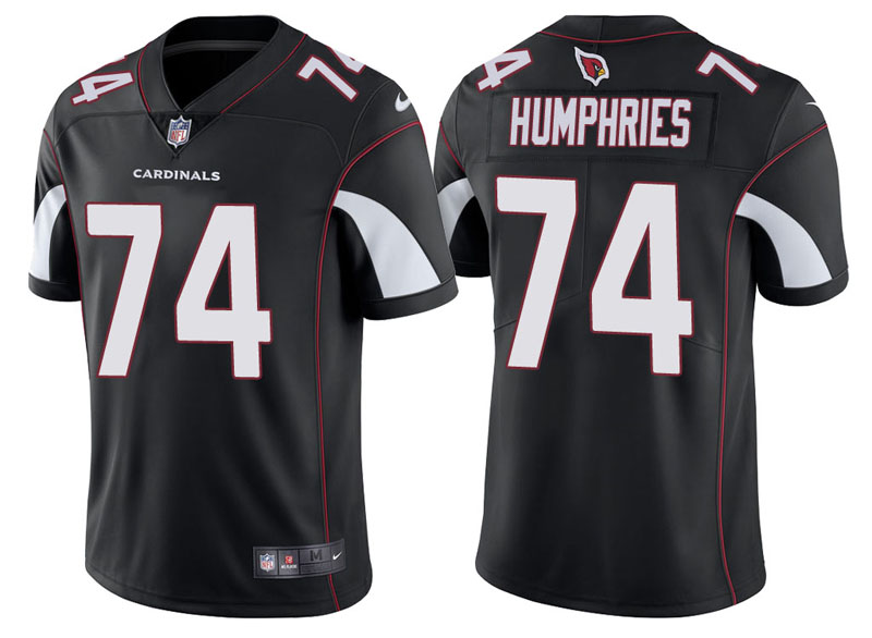 Arizona Cardinals #74 D.J. Humphries Black Vapor Untouchable Limited Player Jersey Arizona Cardinals #74 D.J. Humphries Black Vapor Untouchable Limited Player Jersey