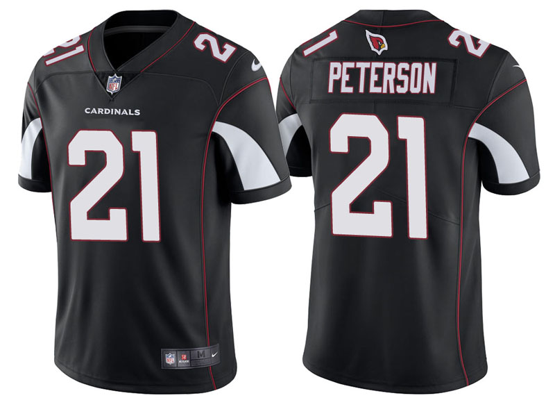 Arizona Cardinals #21 Patrick Peterson Black Vapor Untouchable Limited Player Jersey