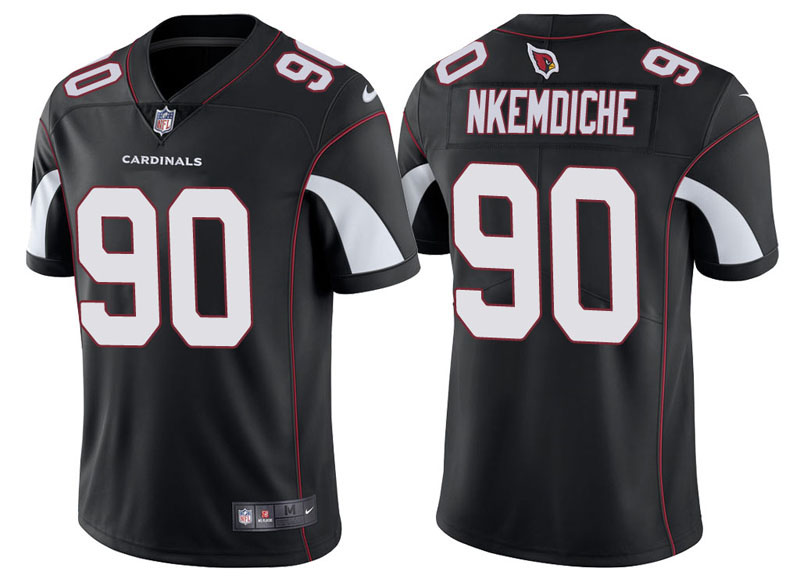 Arizona Cardinals #90 Robert Nkemdiche Black Vapor Untouchable Limited Player Jersey