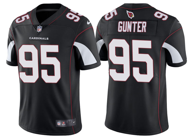 Arizona Cardinals #95 Rodney Gunter Black Vapor Untouchable Limited Player Jersey Arizona Cardinals #95 Rodney Gunter Black Vapor Untouchable Limited Player Jersey