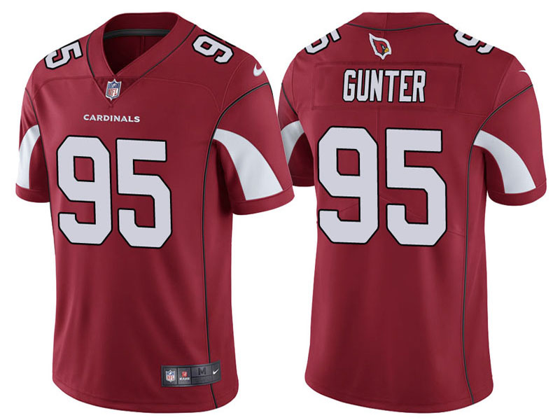 Arizona Cardinals #95 Rodney Gunter Cardinal Vapor Untouchable Limited Player Jersey Arizona Cardinals #95 Rodney Gunter Cardinal Vapor Untouchable Limited Player Jersey