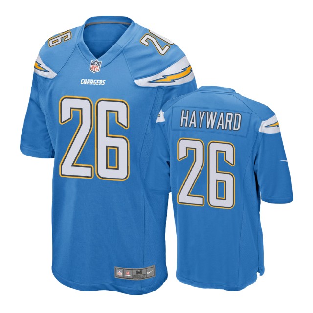 Los Angeles Chargers #26 Casey Hayward Blue Game Jersey