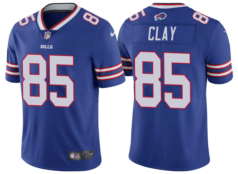Buffalo Bills #85 Charles Clay Royal Vapor Untouchable Limited Player Jersey