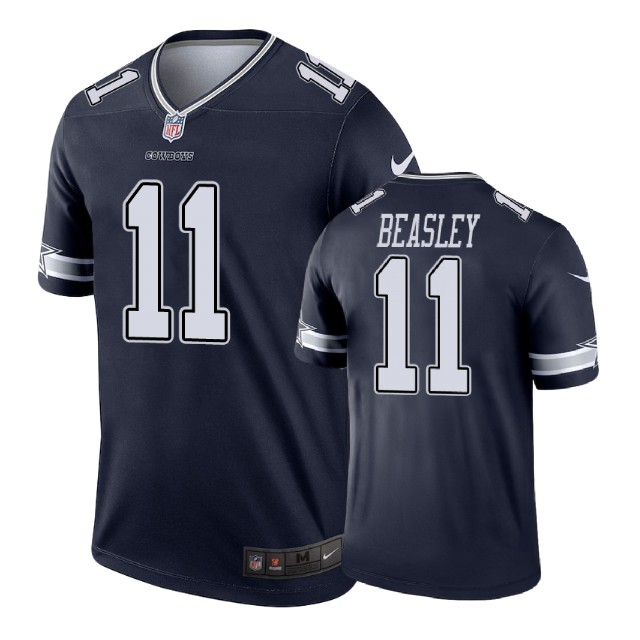 Dallas Cowboys #11 Cole Beasley Navy Legend Jersey