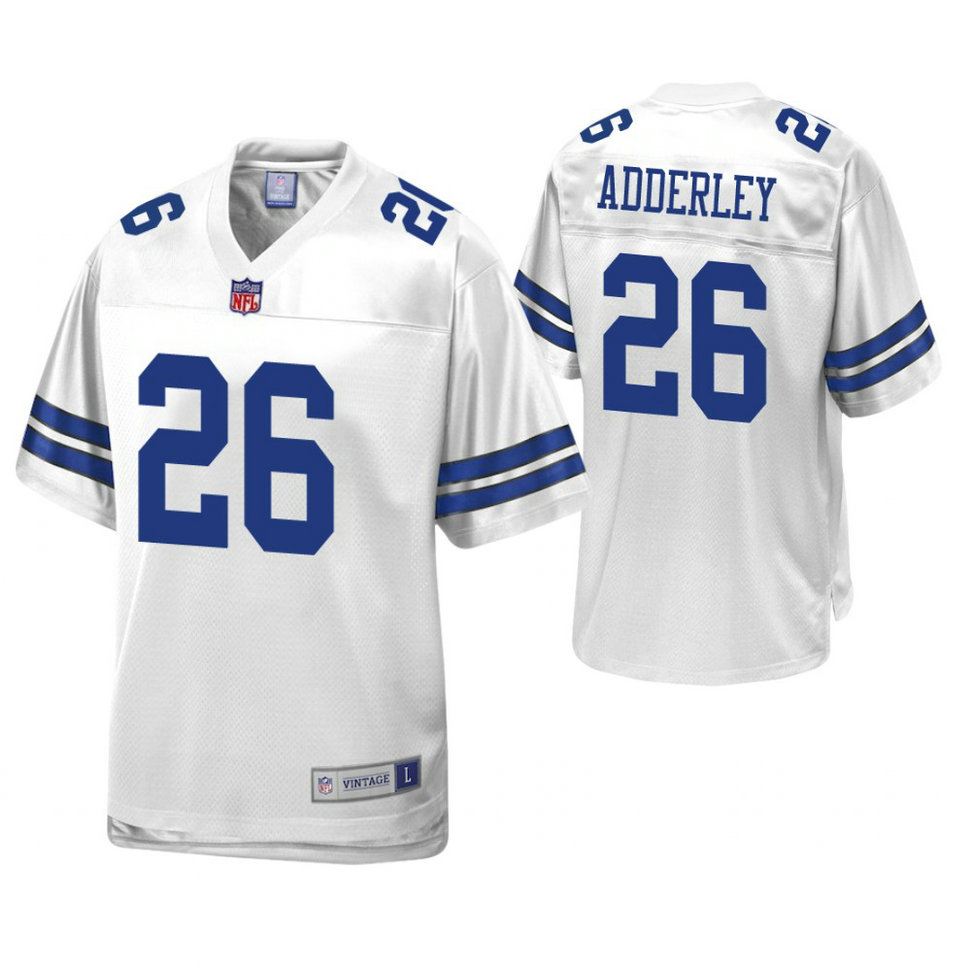 Dallas Cowboys #26 Herb Adderley White Pro Line Retired Player Jersey Dallas Cowboys #26 Herb Adderley White Pro Line Retired Player Jersey