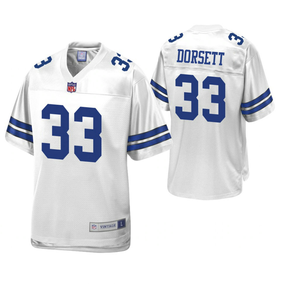 Dallas Cowboys #33 Tony Dorsett White Pro Line Retired Team Player Jersey Dallas Cowboys #33 Tony Dorsett White Pro Line Retired Team Player Jersey