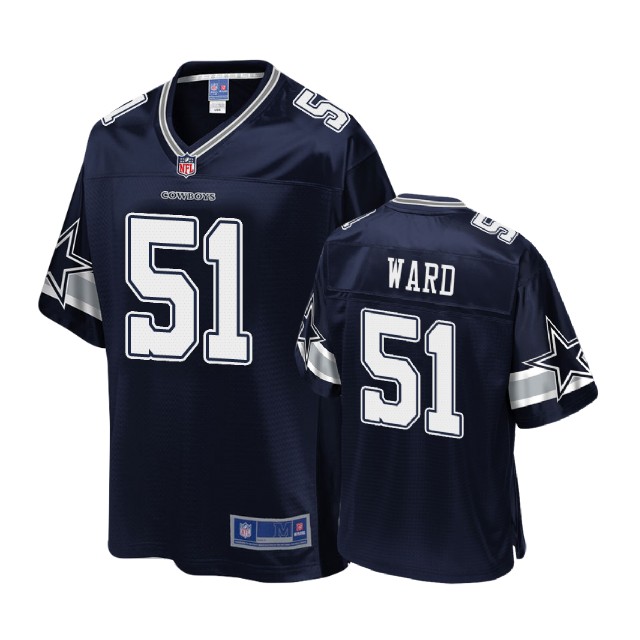 Dallas Cowboys #51 Jihad Ward Navy Player Jersey Dallas Cowboys #51 Jihad Ward Navy Player Jersey