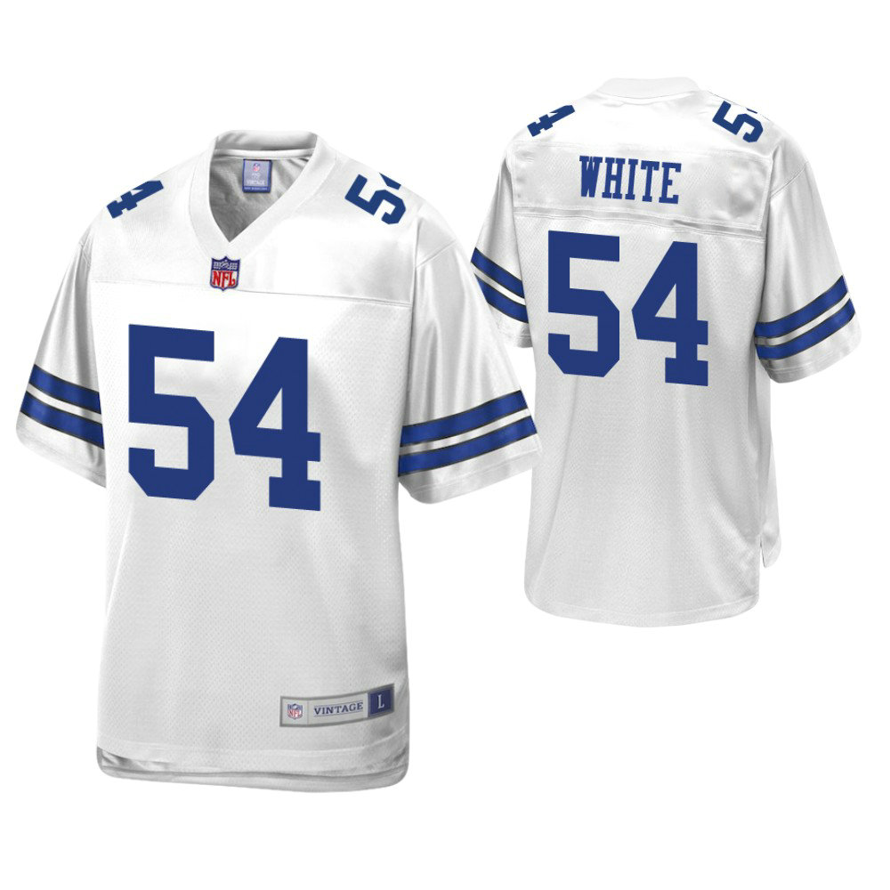 Dallas Cowboys #54 Randy White White Pro Line Retired Team Player Jersey Dallas Cowboys #54 Randy White White Pro Line Retired Team Player Jersey