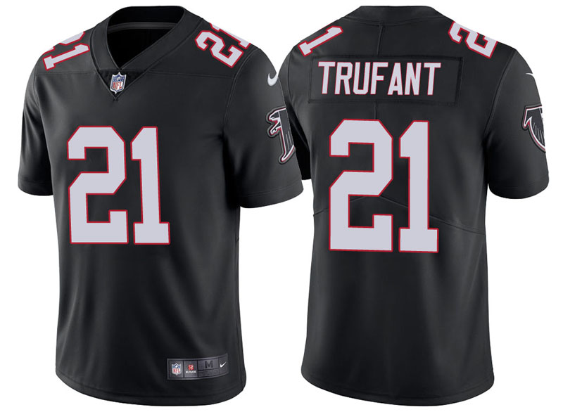 Atlanta Falcons #21 Desmond Trufant Black Vapor Untouchable Limited Player Jersey Atlanta Falcons #21 Desmond Trufant Black Vapor Untouchable Limited Player Jersey