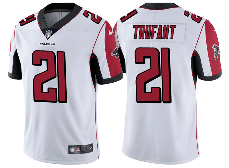 Atlanta Falcons #21 Desmond Trufant White Vapor Untouchable Limited Player Jersey Atlanta Falcons #21 Desmond Trufant White Vapor Untouchable Limited Player Jersey