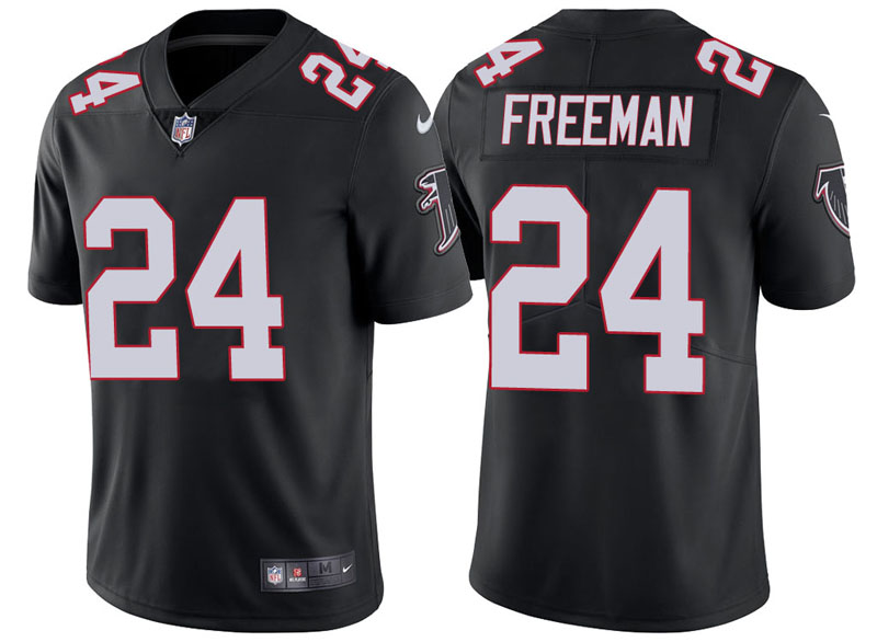 Atlanta Falcons #24 Devonta Freeman Black Vapor Untouchable Limited Player Jersey