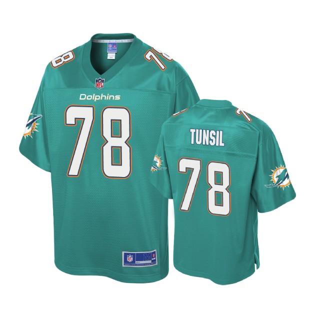 Miami Dolphins #78 Laremy Tunsil Aqua Pro Line Player Jersey Miami Dolphins #78 Laremy Tunsil Aqua Pro Line Player Jersey