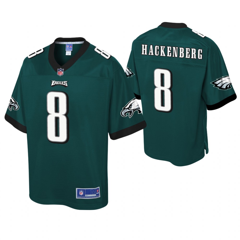 Philadelphia Eagles #8 Christian Hackenberg Green Pro Line Jersey Philadelphia Eagles #8 Christian Hackenberg Green Pro Line Jersey