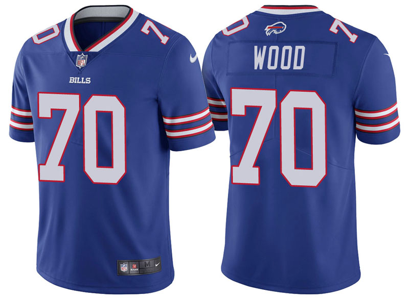 Buffalo Bills #70 Eric Wood Royal Vapor Untouchable Limited Player Jersey Buffalo Bills #70 Eric Wood Royal Vapor Untouchable Limited Player Jersey