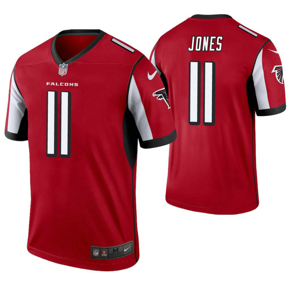Atlanta Falcons #11 Julio Jones Red Legend Jersey
