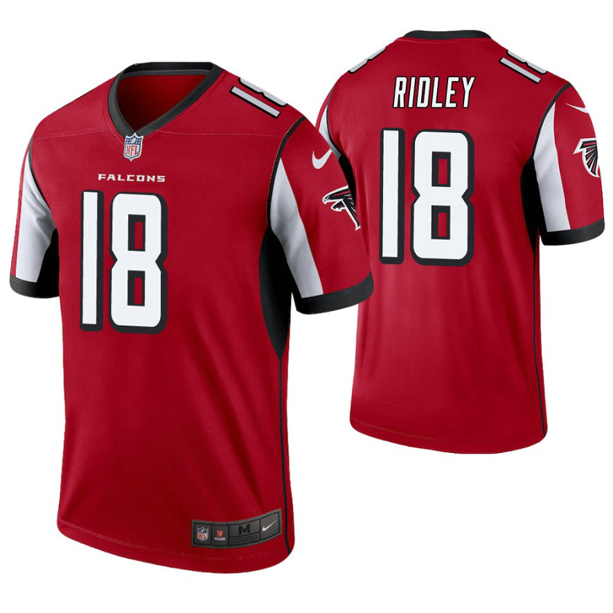 Atlanta Falcons #18 Calvin Ridley Red Legend Jersey