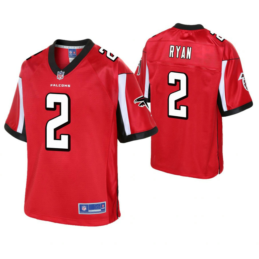 Atlanta Falcons #2 Matt Ryan Red Pro Line Player Jersey Atlanta Falcons #2 Matt Ryan Red Pro Line Player Jersey