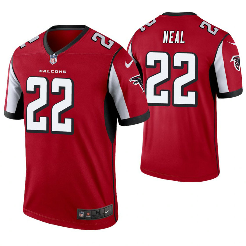 Atlanta Falcons #22 Keanu Neal Red Legend Jersey