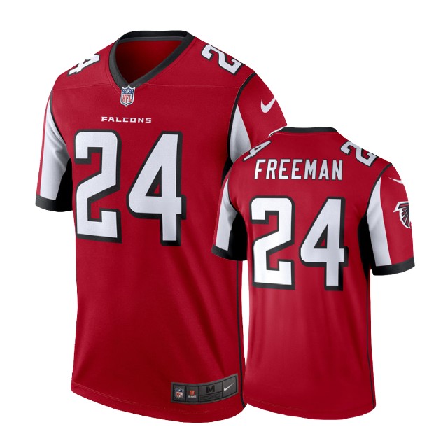 Atlanta Falcons #24 Devonta Freeman Red Legend Jersey