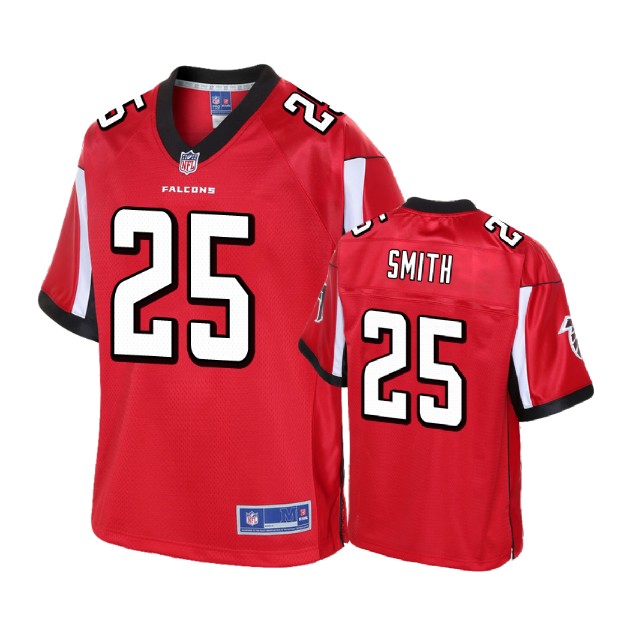 Atlanta Falcons #25 Ito Smith Red Pro Line Player Jersey