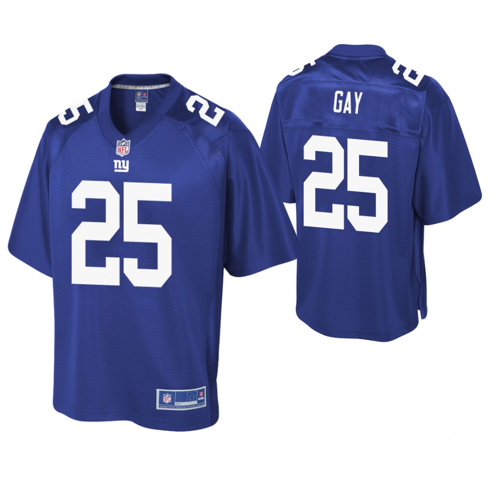 New York Giants #25 William Gay Royal Pro Line Player Jersey New York Giants #25 William Gay Royal Pro Line Player Jersey