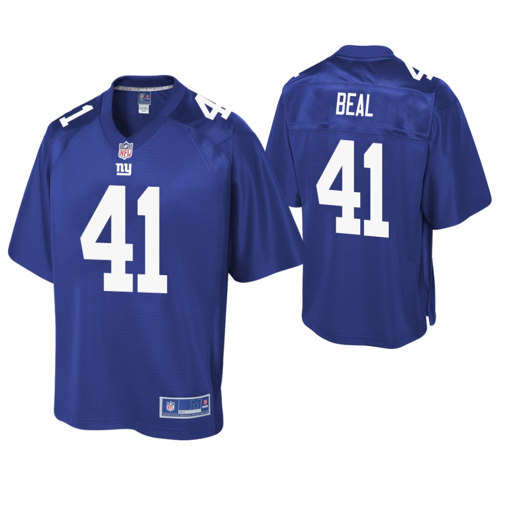 New York Giants #41 Sam Beal Royal Pro Line Player Jersey New York Giants #41 Sam Beal Royal Pro Line Player Jersey