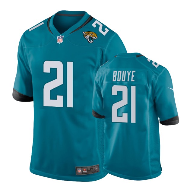 Jacksonville Jaguars #21 A.J. Bouye Teal Game Jersey Jacksonville Jaguars #21 A.J. Bouye Teal Game Jersey