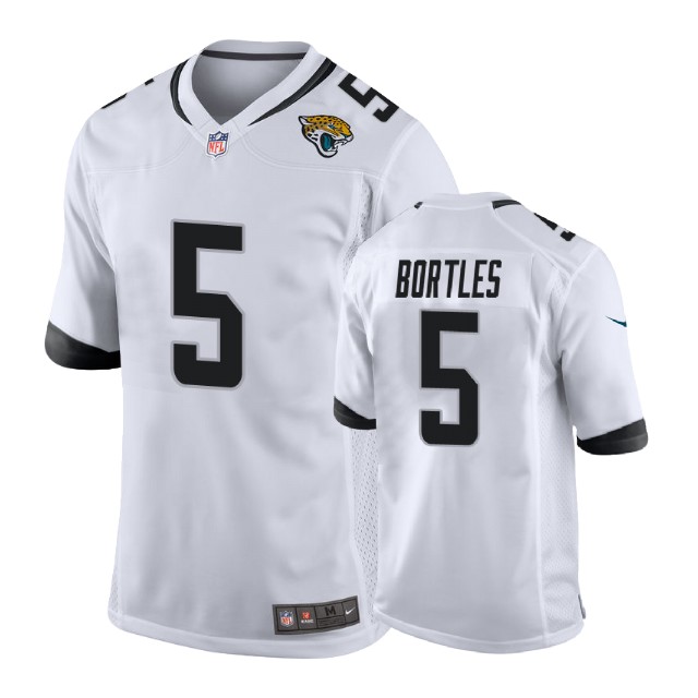 Jacksonville Jaguars #5 Blake Bortles White New 2018 Game Jersey