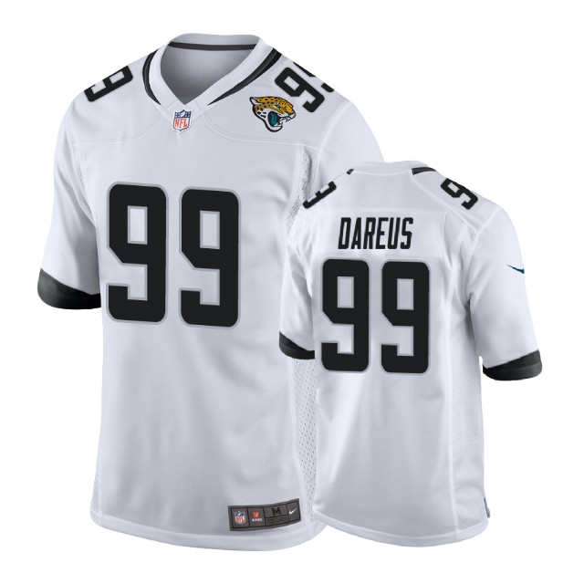 Jacksonville Jaguars #99 Marcell Dareus White New 2018 Game Jersey