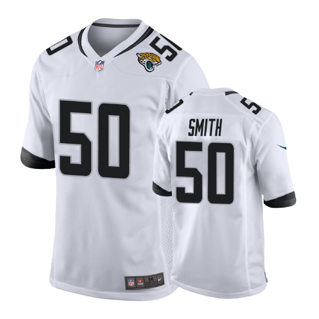 Jacksonville Jaguars #50 Telvin Smith White New 2018 Game Jersey