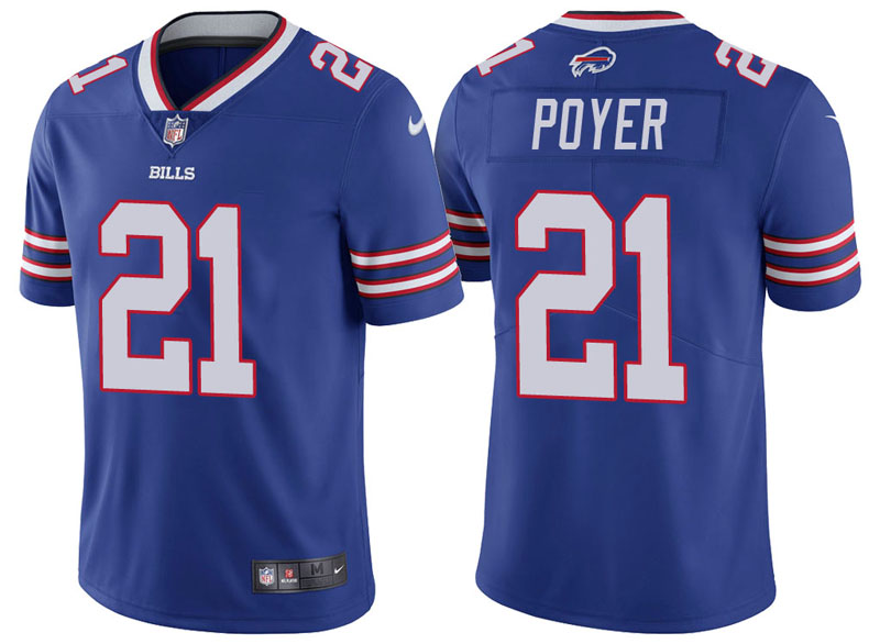 Buffalo Bills #21 Jordan Poyer Royal Vapor Untouchable Limited Player Jersey Buffalo Bills #21 Jordan Poyer Royal Vapor Untouchable Limited Player Jersey